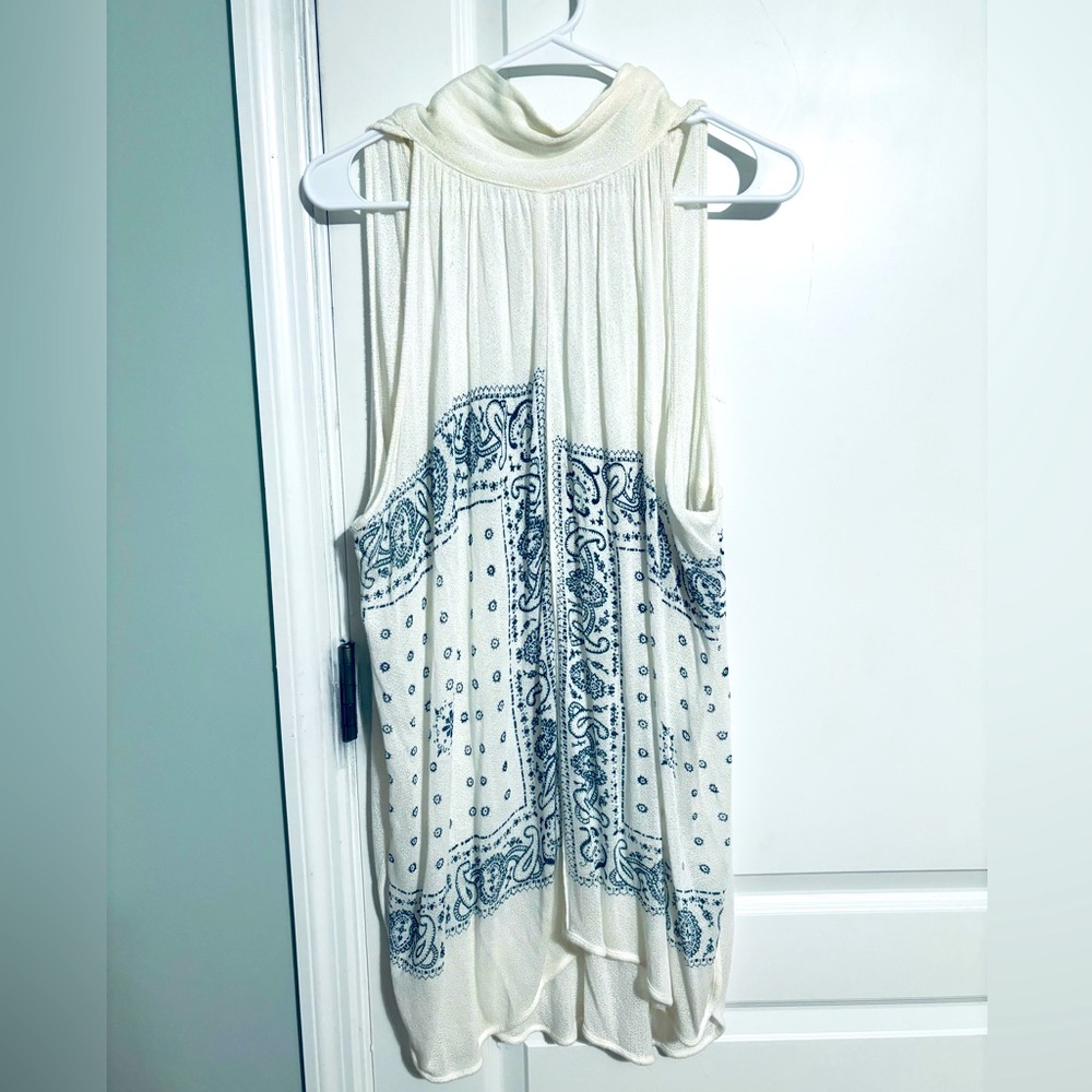 Free People Mesh Halter Top.